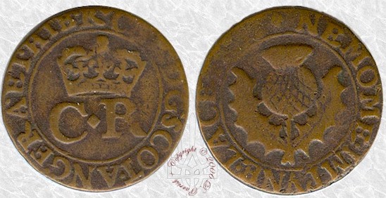 Canadian?-Copper-Thistle-Token